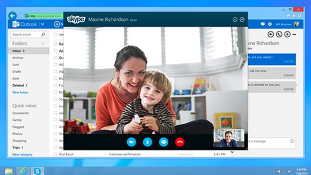 Microsoft marks global launch of Skype for Outlook.com