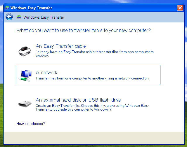 windows easy transfer on windows xp   5 Tools To Migrate Your Data From Windows XP