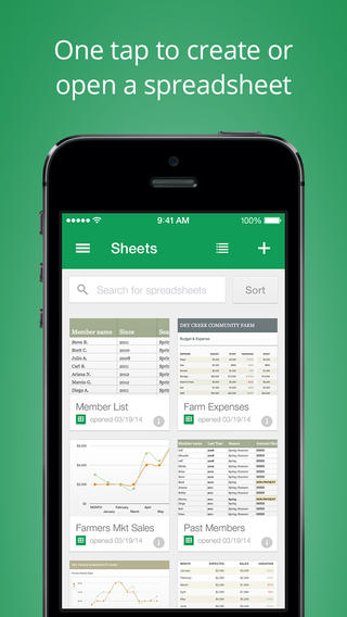 Google unveils dedicated iOS apps for docs and spreadsheets with offline editing and autosave