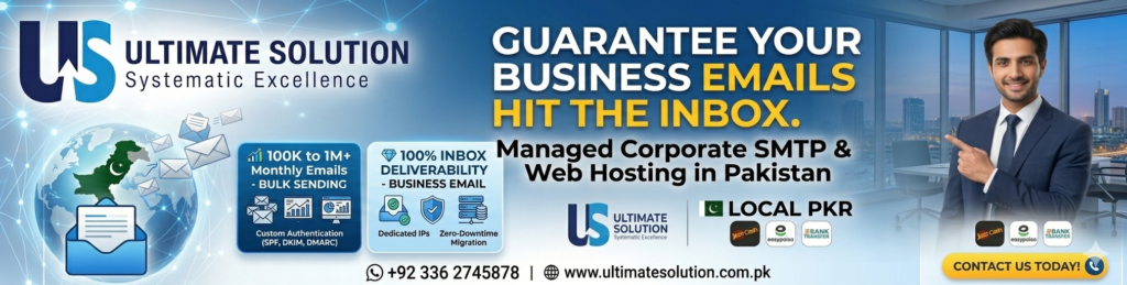 Email marketing service advertisement in Pakistan